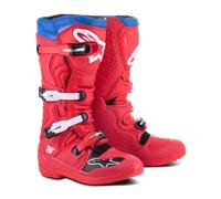 Bottes Cross Alpinestars Tech 5 Rouge Vif/Rouge Foncé/Alpine Bleu42 Rouge Vif,Rouge Foncé,Alpine Bleu