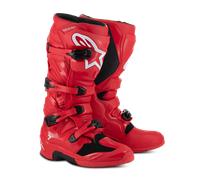Alpinestars Bottes de motocross Tech 7 Rouge Taille 49/50 Homme