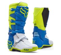 FOX Bottes Motion Blue / Yellow 2026 8