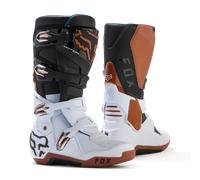 FOX Motion Bottes de motocross, noir-blanc, taille 47 pour homme