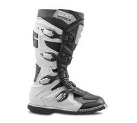 Gaerne GX1 Goodyear Bottes de motocross, Noir/Blanc/Gris, Taille 42