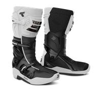 Bottes Cross Shot Race 8 Blanc/Noir/Chrome44 Blanc,Noir,Chrome