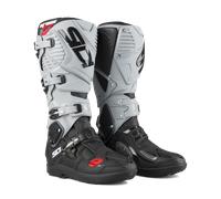 Sidi Crossfire 3 SRS, bottes 47 EU Noir/Gris Clair Noir/Gris Clair
