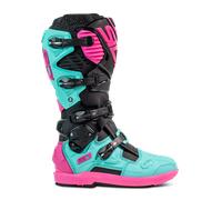 Bottes Cross Sidi Crossfire 3 SRS Noir/Menthe/Rose43 Noir,Menthe,Rose