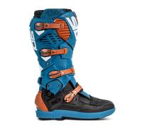 Sidi Crossfire 3 SRS Bottes Motocross, vert-bleu-bronze, taille 42 pour homme