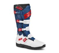 Bottes Cross Sidi X Power SC Blanc/Bleu Marine/Rouge43 Blanc,Bleu Marine,Rouge