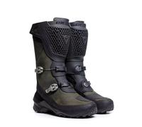Bottes Cuir Dainese SEEKER Gore-Tex Noir Vert Armée CE