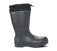 §Bottes d’Hiver Viking Norse Hautes Charcoal-Noir§