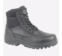 Bottes D'Aventure Extérieure En Cuir Pour Hommes Grafters Vermont Sherman Noires