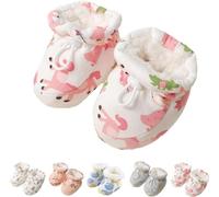 Bottes de bébé en Fourrure Chaude, Chaussures for Nouveau-nés, Chaussons d'hiver à Semelle Souple antidérapante avec Cordon de serrage/1000 (Color : C, Size : 12.5cm)