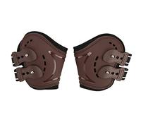 Bottes de boulet pour chevaux, protection pour la jambe arrière des chevaux, respirantes et absorbant les chocs, doublure en néoprène perforée avec fermeture à boucle antidérapante (M 25,5 cm/10,04