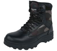 Brandit Bottes 'Tactical' – noisette / brun foncé / vert foncé / noir – Taille 41 Homme