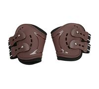 Bottes de Cheval pour Pattes Postérieures Construction Antidérapante et Respirante pour Protection Contre Les Chocs Parfaites pour Les Longues Promenades et L'entraînement Marron 2 Unités