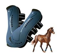 Bottes de Cheval pour Pieds de Chevaux - Protections de Pattes de Cheval - Guêtres de Cheval - Protection de Jambe Respirante - Bottes de Sport Qui Absorbent