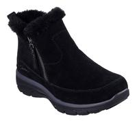 Bottes De Cheville D'hiver Noires En Cuir Pour Femmes 36