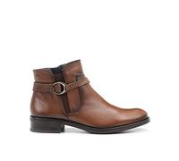 Bottes de Cheville en Cuir de Sucre Earth D8003