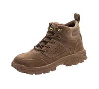 Bottes De Combat Boots Homme Cuir Chaussure Sécurité Noir Fourrées Chaussures Pour Hiver Militaire Causales Style Tactique Modulable Botte Militaires Et Securité Doublées Fourrée Hommes Montante