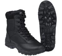 Mil-Tec Bottes montantes SWAT Cuir noir Taille 46