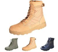 Bottes de combat militaires pour homme, pour la patrouille, la randonnée, les forces spéciales, pour l'été, non sûres, bottines chaudes, bottes d'hiver, bottes de trekking orthopédiques et durables