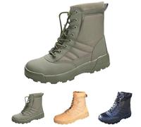 Bottes de combat militaires pour homme, pour la patrouille, la randonnée, les forces spéciales, pour l'été, non sûres, bottines chaudes, bottes d'hiver, bottes de trekking orthopédiques et durables