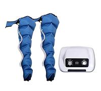 Bottes De Compression D'air For Masseur De Jambes - Machine De Drainage Lymphatique Électrique - Enveloppements De Massage À Air 6 Cavités(Blue,2Arms)