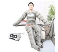 Bottes De Compression Machine, Pressotherapie Jambes Et Ventre, Masseur De Compression d'air Jambes Drainage Lymphatique, Appareil Massage Mollet Pour Appareil Circulation Sanguine Bras