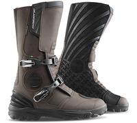 Bottes De Course Gaerne G-Midland Aquatech Pour Moto - Marron