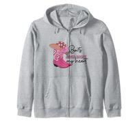 Bottes de cowboy Country pour femme Western Line Dancing Sweat à Capuche
