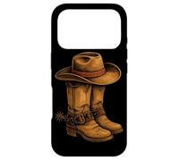 Bottes de Cowboy Texas Western Southern Country Wild West Rodeo Coque pour iPhone 17 Pro