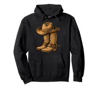 Bottes de Cowboy Texas Western Southern Country Wild West Rodeo Sweat à Capuche