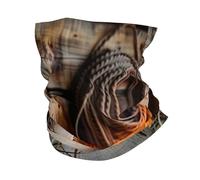 Bottes De Cowboy Western en Bois Rustique, Style Grange Vintage Unisexe Snood Élastique Cache Cou Coupe-Vent Écharpe Tube pour Vélo Été Randonnée Sport