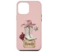 Bottes de Cowgirl Rose Shérif Western Country Style Fashion Coque pour iPhone 12 Pro Max