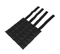 Bottes de Glace pour Chevaux, Enveloppe Jambe, Nylon Noir | Forme Ergonomique, Sangles Auto-agrippantes Réglables, Compartiments de Gel Rafraîchissant, Usage Écurie Après Effort