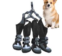 Bottes de guaideurs de chien - Gardiens de patte, bottes de protection des animaux de compagnie | Chaussures imperméables et flexibles pour les petits à moyens chiens, suspension respirante, fournitur