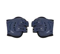 Bottes de jarret arrière cheval en néoprène respirant, protection impact réglable, antidérapantes, pour saut et entraînement - Confort optimal, légères, adaptées à toutes (Grand : env.17,6x16,2x15cm