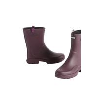 Bottes de loisirs femme - AIGLE - Alya - Rouge - Caoutchouc - Tige haute 40