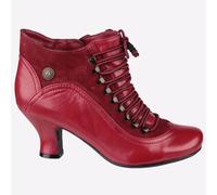 Bottes De Mode En Cuir Pour Femmes Hush Puppies Vivianna Rouge