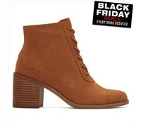 TOMS Femme Lacets Evelyn Bottine, Suède Camel, 36.5 EU