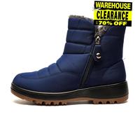 Bottes De Mode Pour Femmes Designer Thermiques Doublées Boulevard Connie Marine