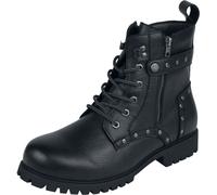 Bottes de motard de Rock Rebel by EMP - Thunder Road - EU40 à EU47 - pour Homme - noir EU 42