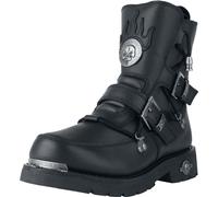 Bottes de motard Rockabilly de Harley-Davidson - Distortion - EU40 à EU46 - pour Homme - noir EU 42