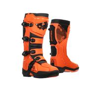 Bottes De Moto ACERBIS Homologuées Artiglio Orange/Noir Fermeture 4 Crochets