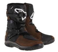 Alpinestars Bottes de moto Belize Drystar Oiled étanches noir-brun Taille 42 pour homme