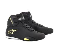 Bottes De Moto Alpinestars Sektor Couleur: Noir/Jaune Taille: 10=(43)