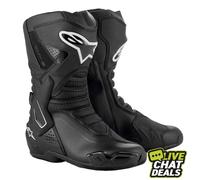 Bottes de moto Alpinestars SMX-6 V2 Drystar noir