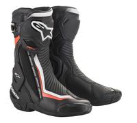 Alpinestars 2221019-1231-43 Chaussure de moto Mâle Adulte Noir, Rouge, Blanc