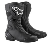 Alpinestars SMX S, bottes imperméables 41 EU Noir/Noir Noir/Noir