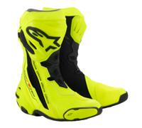 Bottes de moto Alpinestars Supertech R jaune flo noir