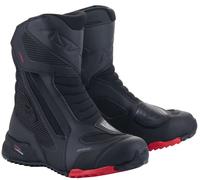 Bottes De Moto Courtes Imperméables Alpinestars RT-7 DRYSTAR NOIR ROUGE