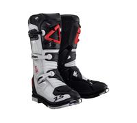 Bottes De Moto LEATT Moto 3.5 HydraDri Forge Gris Noir Fermeture SideLock